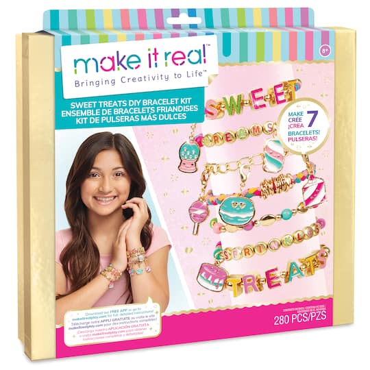 Make It Real Sweet Treats DIY Bracelet Activity Kit